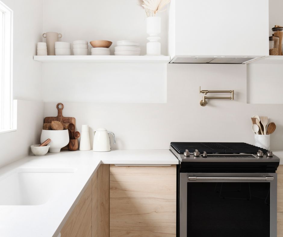 Modern kitchen featuring the wabi sabi lifestyle design